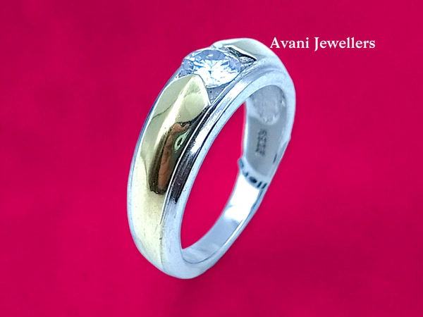 Silver Gents Fancy Rings - 6.01, 18