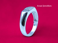 Silver Gents Fancy Rings - 4.25, 24