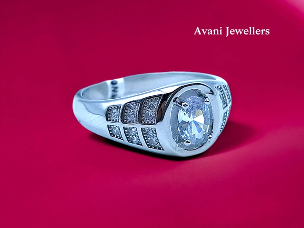 Silver Gents Fancy Rings - 5.2, 26