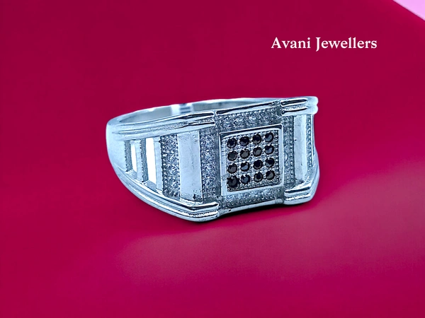 Silver Gents Fancy Rings - 6.69