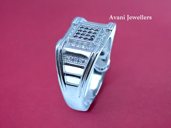 Silver Gents Fancy Rings - 6.69