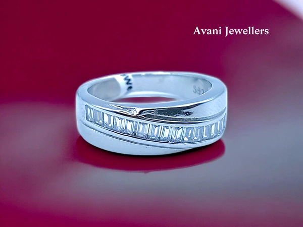 Silver Gents Fancy Rings - 4.94, 17
