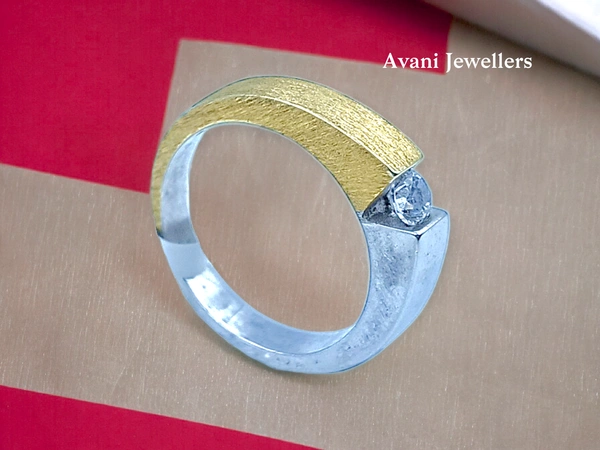Silver Gents Fancy Rings - 5.05, 14