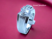 Silver Gents Fancy Rings - 6.68, 20