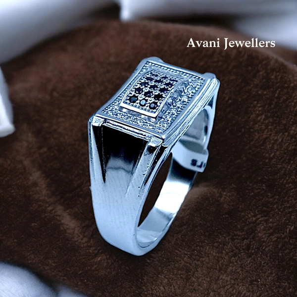 Silver Gents Fancy Rings - 26