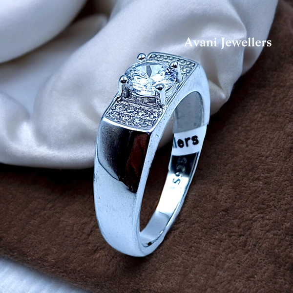 Silver Gents Fancy Rings - 5.13, 23