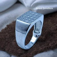 Silver Gents Fancy Rings - 5.7, 23