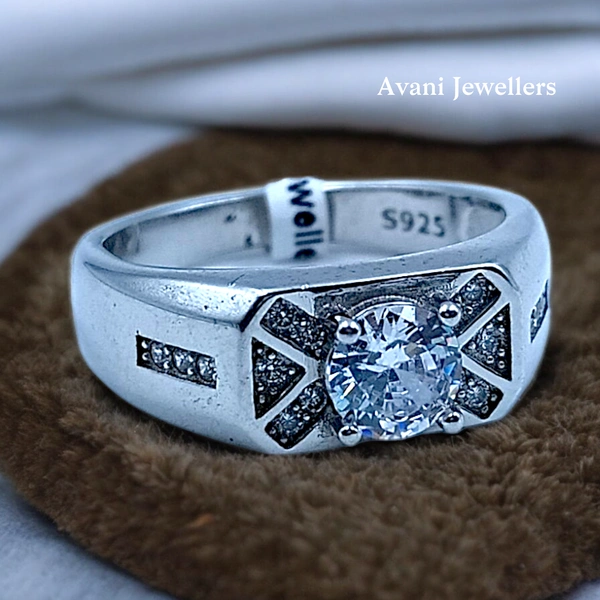 Silver Gents Fancy Rings - 4.95, 21