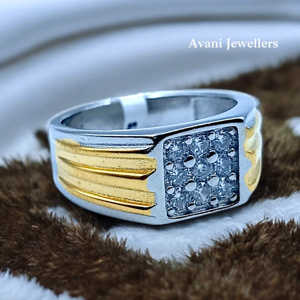 Silver Gents Fancy Rings - 6.36, 23
