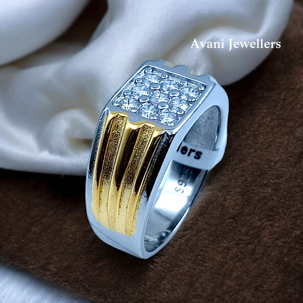 Silver Gents Fancy Rings - 6.36, 23
