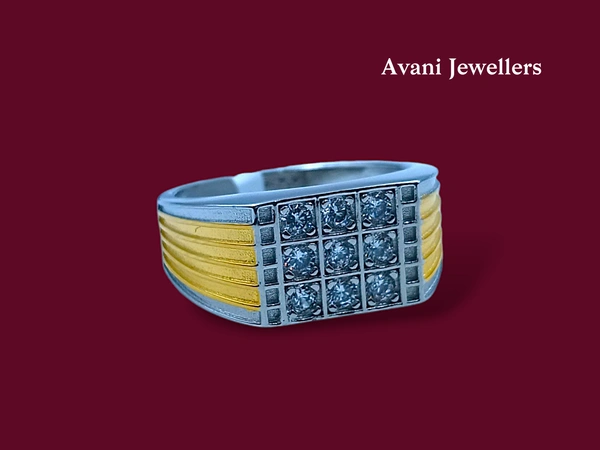Silver Gents Fancy Rings - 6.53