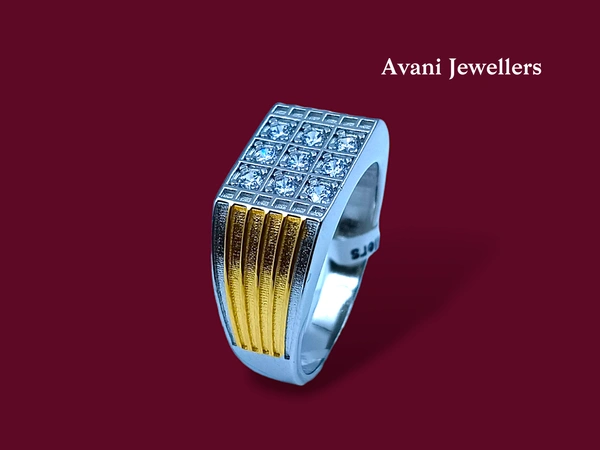 Silver Gents Fancy Rings - 6.53