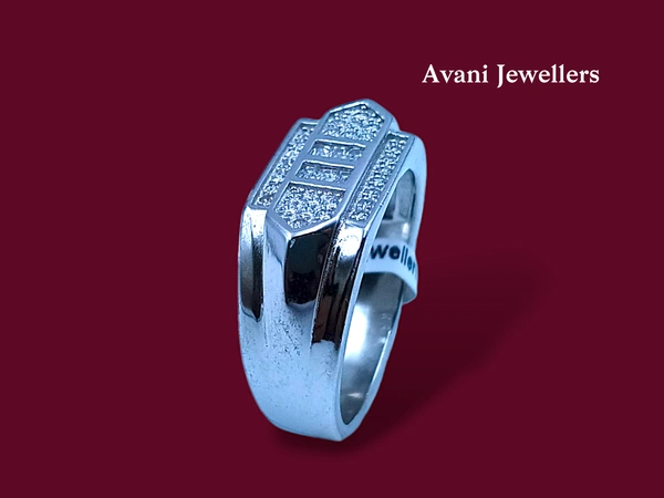 Silver Gents Fancy Rings - 6.26, 21