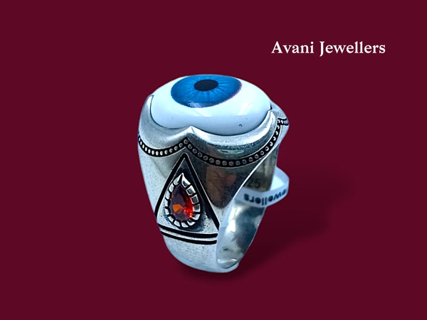 Silver Gents Fancy Rings - 10.17, 30