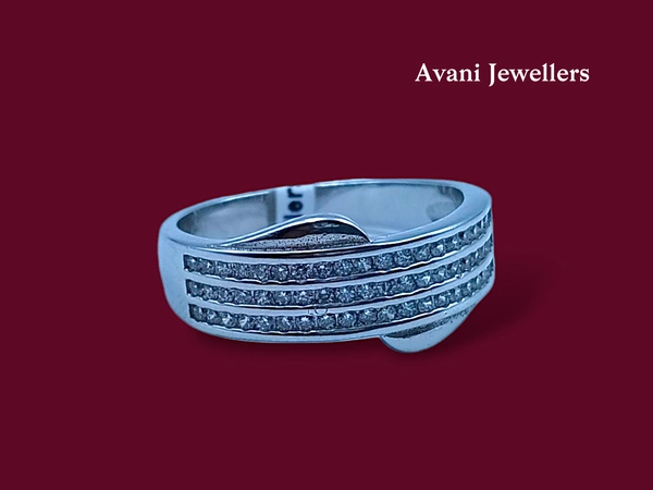 Silver Gents Fancy Rings - 4.84, 23