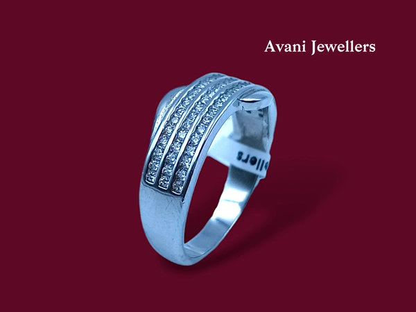 Silver Gents Fancy Rings - 4.84, 23