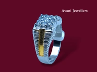 Silver Gents Fancy Rings - 6.69, 20