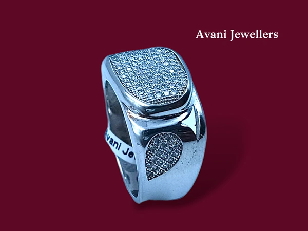 Silver Gents Fancy Rings - 8.48, 22
