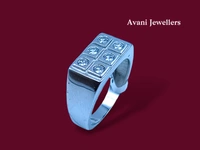 Silver Gents Fancy Rings - 5.48, 21
