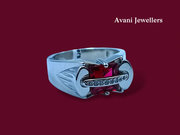 Silver Gents Fancy Rings - 7.55, 24