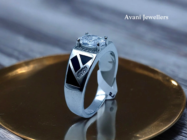 Silver Gents Fancy Rings - 6.19, 23