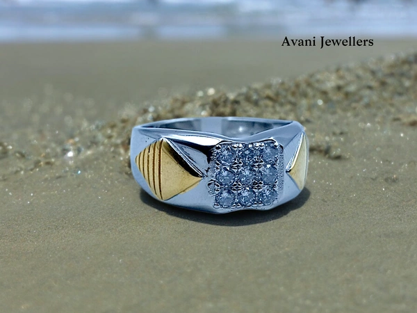 Silver Gents Fancy Rings - 6.19