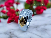 Silver Gents Fancy Rings - 6.19