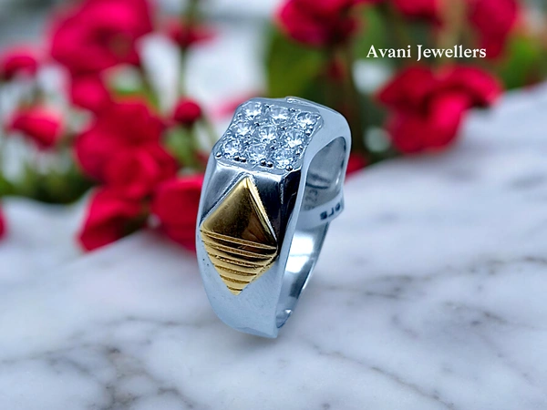 Silver Gents Fancy Rings - 6.19