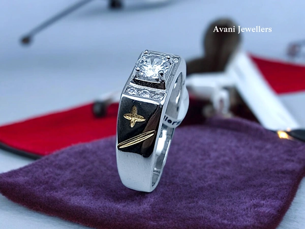 Silver Gents Fancy Rings - 6.66, 28