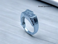 Silver Gents Fancy Rings - 5.64, 20