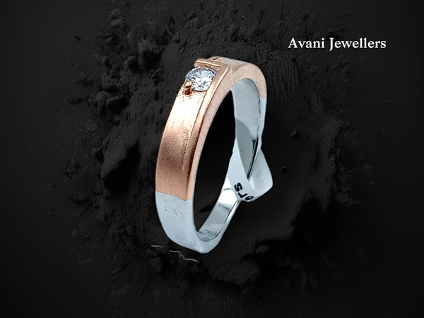 Silver Gents Fancy Rings - 3.47, 17