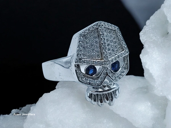 Silver Gents Fancy Rings - 6.61, 21