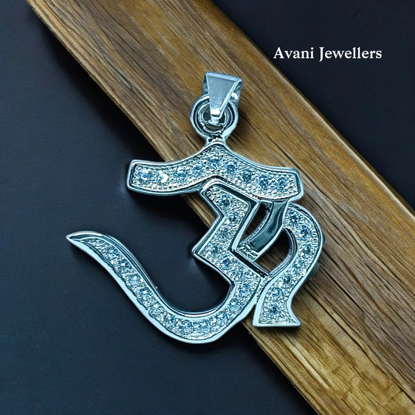 Silver God Pendant - 3.1