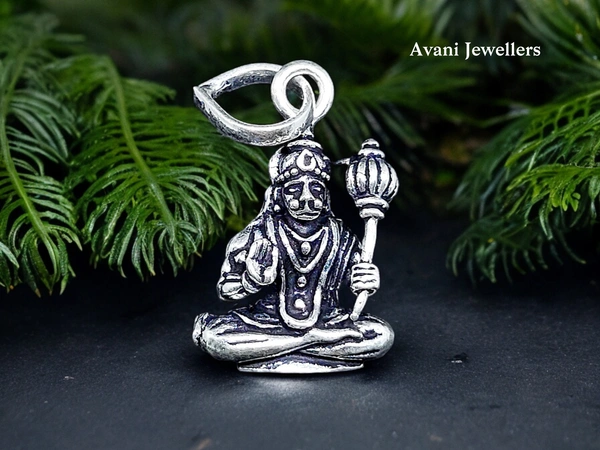 Silver God Pendant - 3.04