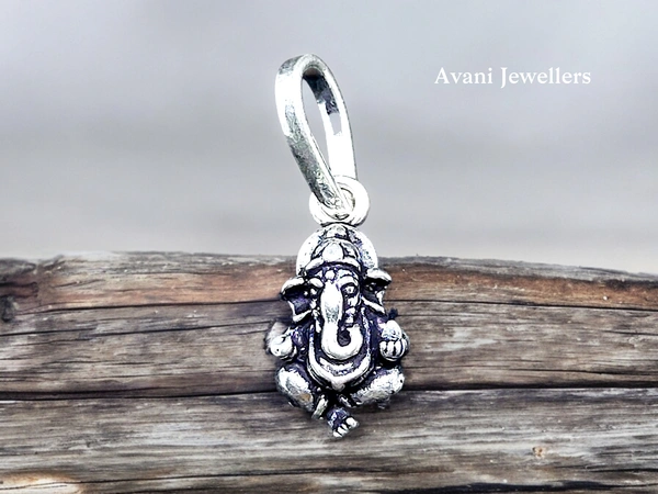 Silver God Pendant - 1.59