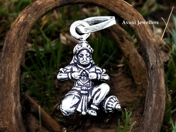 Silver God Pendant - 2.72