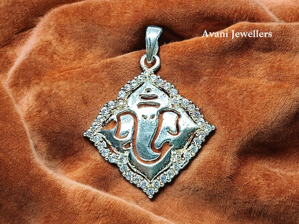 Silver God Pendant - 3.09