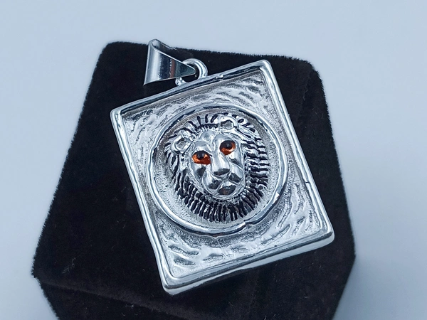 Silver God Pendant - 9.58