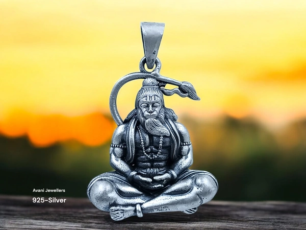 Silver God Pendant - 11.72