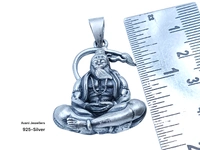 Silver God Pendant - 11.72