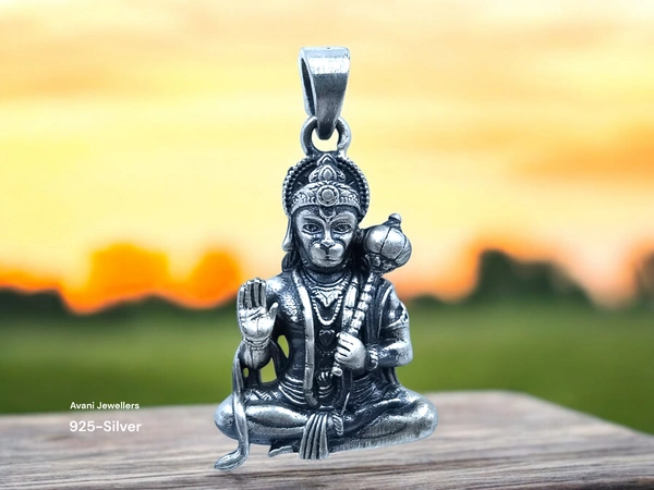 Silver God Pendant - 7.23