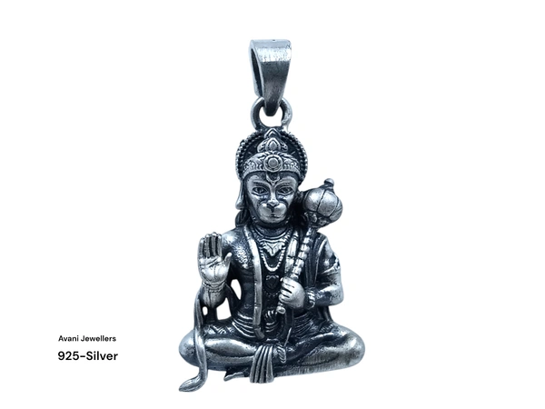 Silver God Pendant - 7.23