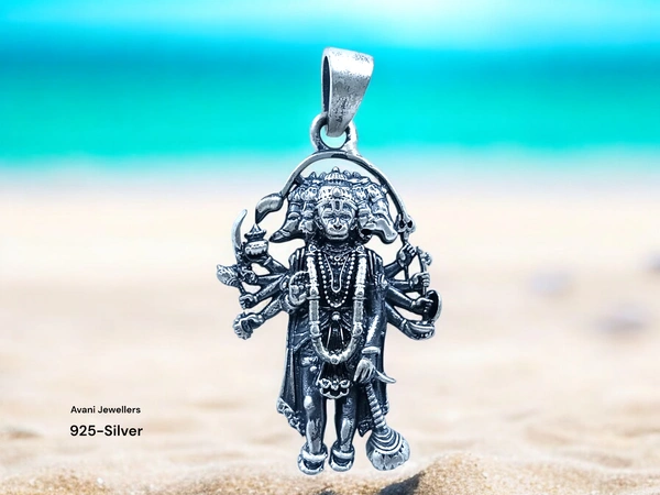 Silver God Pendant - 5.75