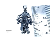 Silver God Pendant - 5.75