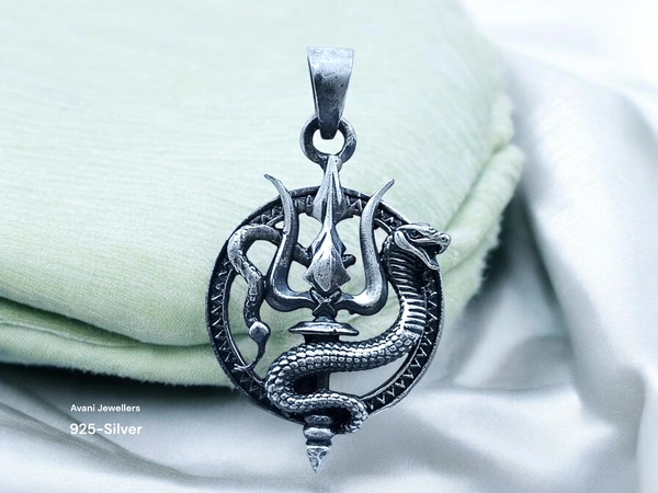 Silver God Pendant - 5.2