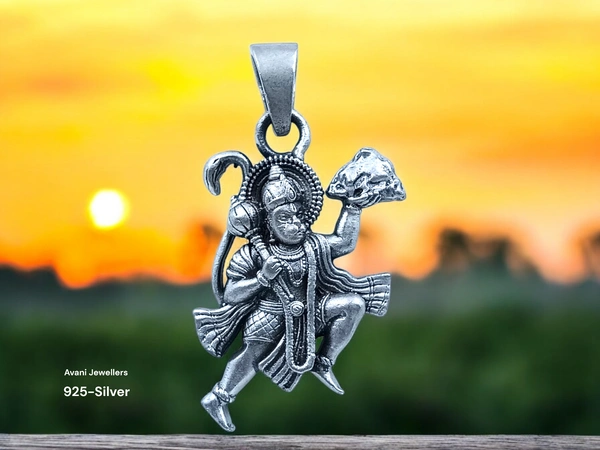 Silver God Pendant - 4.41
