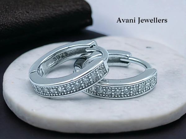 Silver Italian Fancy Earrings - 2.41
