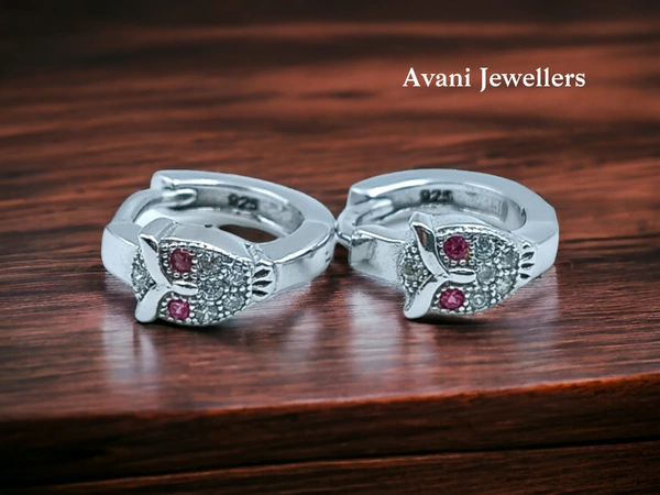 Silver Italian Fancy Earrings - 2.32