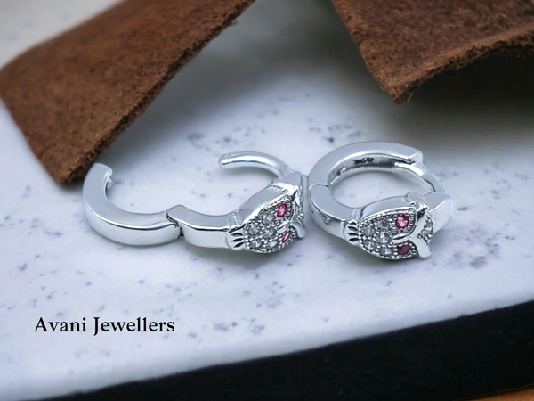 Silver Italian Fancy Earrings - 2.32