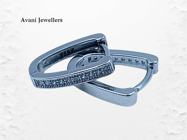 Silver Italian Fancy Earrings - 2.48